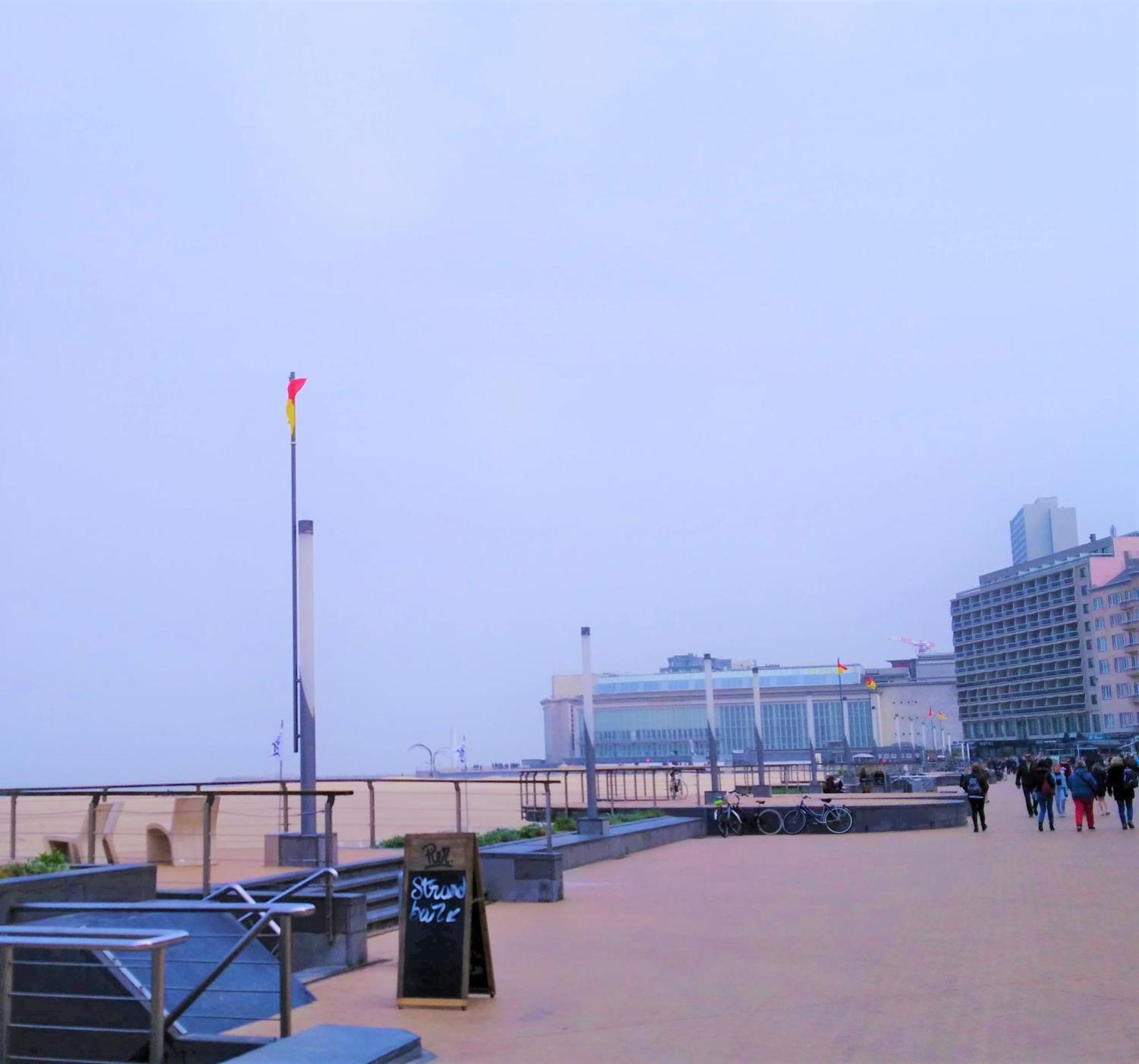 شقة Studio Center Of Ostend W/Parking & South Terrace المظهر الخارجي الصورة